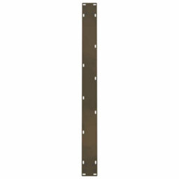 Berkfield Dining Table Legs Natural Steel 2 Pcs 100X(72-73) Cm Steel - thumbnail 7