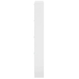 Walplus Shoe Cabinet High Gloss White 59X17X150 Cm Engineered Wood - thumbnail 7