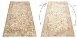 RugsX Wool Carpet Soho 477.04.la110 Osta - Flowers, Frame, Natural Beige Terracotta  160X240 Cm - thumbnail 3