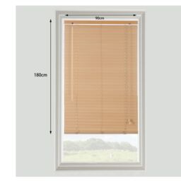 GoodHome Cana Natural Oak Effect Wood Venetian Blind (W)90Cm (L)180Cm - thumbnail 9
