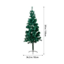 Living And Home Green Pine Needle-Enriched Luxury Christmas Tree, 92Cm W X 150Cm H - thumbnail 6