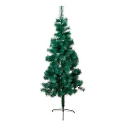 Living And Home Green Pine Needle-Enriched Luxury Christmas Tree, 92Cm W X 150Cm H