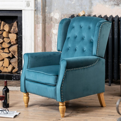 Annapoli Recliner Armchair - Teal - image 1