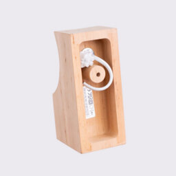 Luminosa Lighting Luminosa Bulbo Globe Wall Lights Natural Wood, White 1X G9 - thumbnail 7
