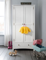 Nöa & Nani Noa & Nani Wardrobe With Storage In Classic White Birte - thumbnail 4