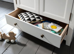 Nöa & Nani Noa & Nani Wardrobe With Storage In Classic White Birte - thumbnail 3