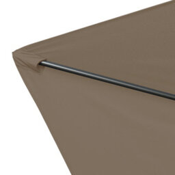 Sundaze 2X3M Taupe Garden Parasol Umbrella Sun Shade Canopy With Hand Crank Tilt Function - thumbnail 3
