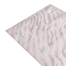 Wyld And Coco Zebra Area Rug Beige 140 X 200 Cm - Modern Low-Pile Rug, Underfloor Heating Compatible, Anti-Slip Backing - thumbnail 3