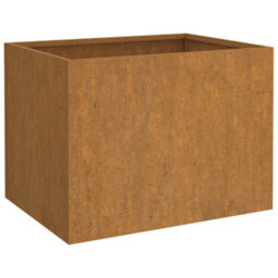 Berkfield Durable Planter 62X47X46 Cm Corten Steel - thumbnail 1