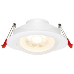 Long Life Lamps Company 9W Adjustable Round Led Recessed Ceiling Downlight 3000K Clr18 - thumbnail 6