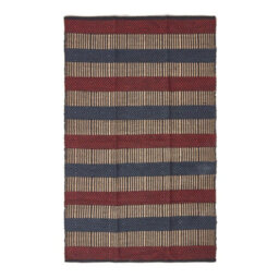 Homescapes Multicolour Striped Jute Rug, 120 X 180 Cm - thumbnail 2