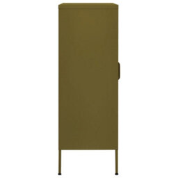 Vidaxl Storage Cabinet Olive Green 80X35X101.5 Cm Steel - thumbnail 5