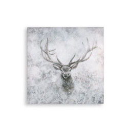 Art for the Home Autumn Stag Printed Canvas Wall Art - thumbnail 2
