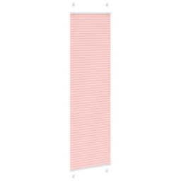 Berkfield Modern Pleated Blind Pink 60X200 Cm Fabric Width 59.4 Cm Polyester - thumbnail 3