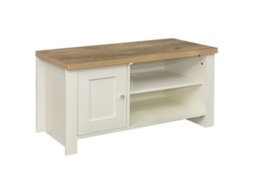 Birlea Highgate Small Tv Unit Cream & Oak - thumbnail 2