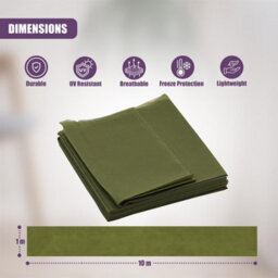 Geezy Garden Fleece Frost Blanket For Plants 1X10M Winter Plant Protection Cover - thumbnail 7