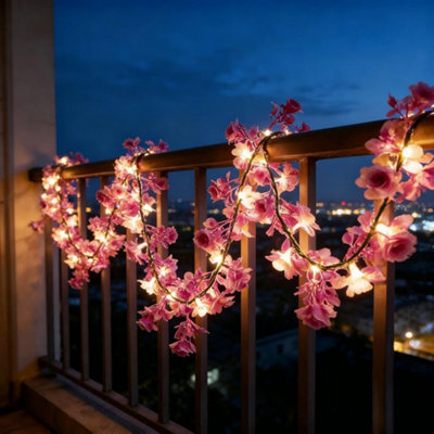 Amorly 35 Led Willow Vine Lights Artificial Plants String Lights Flexible Diy Tree Branch For Party Home Decor - image 1