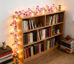 Amorly 35 Led Willow Vine Lights Artificial Plants String Lights Flexible Diy Tree Branch For Party Home Decor - thumbnail 5