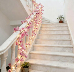 Amorly 35 Led Willow Vine Lights Artificial Plants String Lights Flexible Diy Tree Branch For Party Home Decor - thumbnail 4