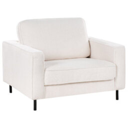 Beliani Living Room Set 4 Seater Savalen Boucle White - thumbnail 8