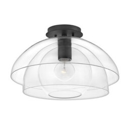 Luminosa Lighting Luminosa Hinkley Lotus Dome Pendant Ceiling Light Black - thumbnail 5