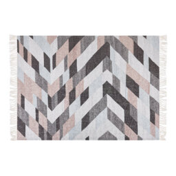Beliani Rug Nakkas Multicolour 140 X 200 Cm Jute - thumbnail 1