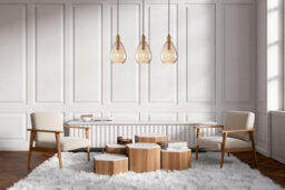 Luminosa Lighting Luminosa Zulo Bar Pendant Ceiling Light Brass 3Xe27 - thumbnail 3