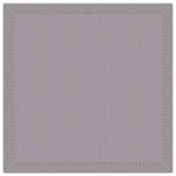 Berkfield Garden Dining Set 3 Pcs Light Grey Polt Rattan - thumbnail 6