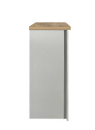 Birlea Highgate 4 Drawer Chest Grey & Oak - thumbnail 5
