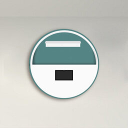Solero Round Battery Operated 600mm Round Led Mirror - thumbnail 2