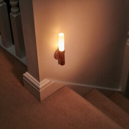Auraglow Smart Led Sensor Wall Light With Magnetic Base - Walnut Wood - thumbnail 9