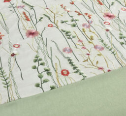 Kampala Hill Arabella Green Duvet Cover Set King Bedding Set - thumbnail 4