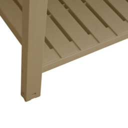 Berkfield Durable Garden Raised Bed Light Brown 110X45X79 Cm Polypropylene - thumbnail 6