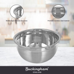 Buckingham Stainless Steel Mixing Salad Bowl 16 Cm 1.5 Litre - thumbnail 4
