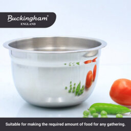 Buckingham Stainless Steel Mixing Salad Bowl 16 Cm 1.5 Litre - thumbnail 6