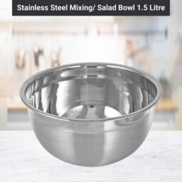 Buckingham Stainless Steel Mixing Salad Bowl 16 Cm 1.5 Litre - thumbnail 3