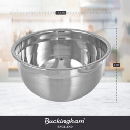 Buckingham Stainless Steel Mixing Salad Bowl 16 Cm 1.5 Litre - thumbnail 2