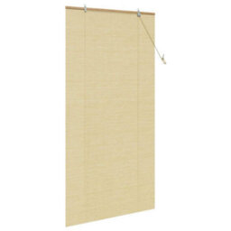 Berkfield Window Blinds & Shades With Curtains Manual Natural Bamboo - thumbnail 4