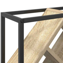 Walplus Wine Rack Sonoma Oak 51 X 18 X 52.5 Cm Engineered Wood - thumbnail 8