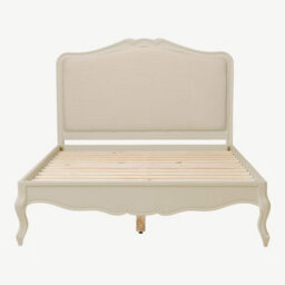 Statement Furniture Juliette French Style 5Ft King Bed With Upholstered Headboard - Champagne - thumbnail 3