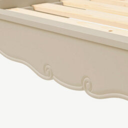 Statement Furniture Juliette French Style 5Ft King Bed With Upholstered Headboard - Champagne - thumbnail 6