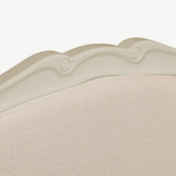 Statement Furniture Juliette French Style 5Ft King Bed With Upholstered Headboard - Champagne - thumbnail 4