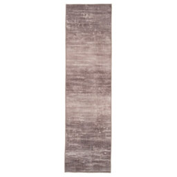 Loomed Neutral Beige Tonal Abstract Machine Washable Soft Pile Area Rug 60Cm X 240Cm - thumbnail 2