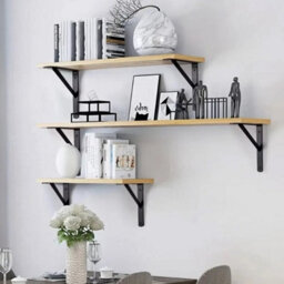 8 Inch 10Pack Wall Mounted Shelf Brackets Support - thumbnail 4