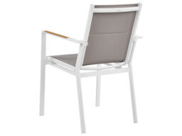 Beliani Garden Dining Set 4 Seater Maletto/busseto Metal Grey - thumbnail 8