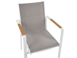 Beliani Garden Dining Set 4 Seater Maletto/busseto Metal Grey - thumbnail 9