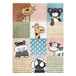 RugsX Carpet Fun Pets For Children, Animals Colorful Multi 200X290 Cm - thumbnail 2