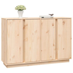 Vidaxl Sideboard 120X35X80 Cm Solid Wood Pine - thumbnail 4