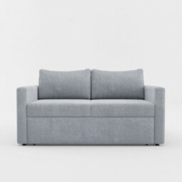 Heze Furniture Sofi Two Seater Sofa Bed With Storage - Grey - thumbnail 2