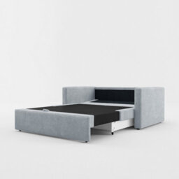 Heze Furniture Sofi Two Seater Sofa Bed With Storage - Grey - thumbnail 7